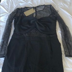 Zara Black & Silver Jumpsuit